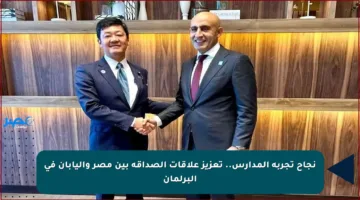 نجاح تجربة المدارس.. تعزيز علاقات الصداقة بين مصر واليابان في البرلمان